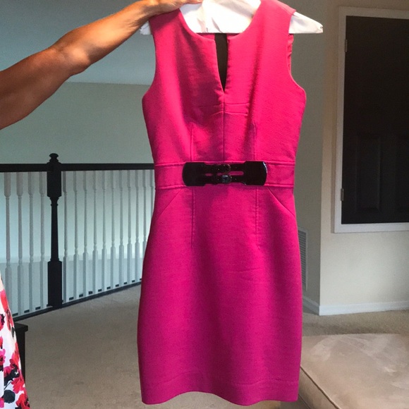 milly hot pink dress